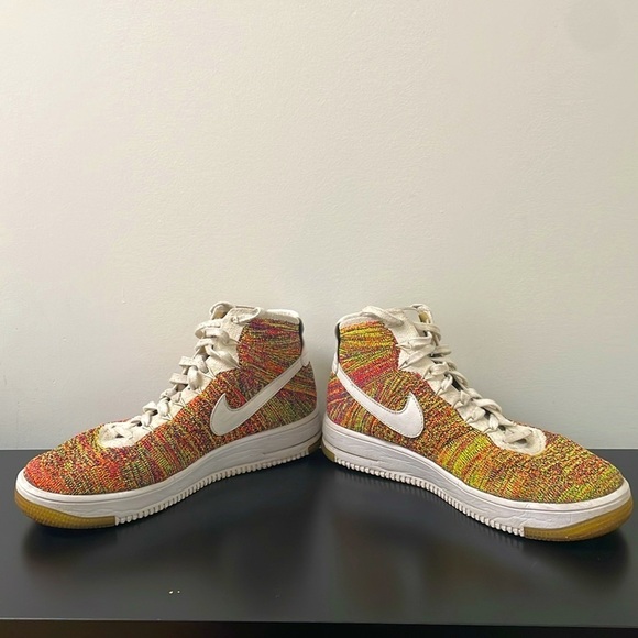 Nike Air Force 1 mid Ultra Flyknit Multi-Color size men’s 8 (41) - Picture 4 of 12